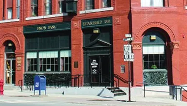 Union Bank branch on 364 Railroad Street in St. Johnsbury, VT