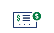 Basic advantage checking icon