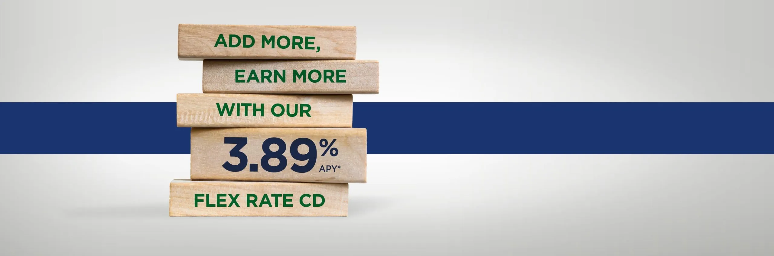 Do More, & Earn More with our 3.89% APY* Flex Rate CD.